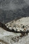 Salita al Passo della Manina e Monte Pizzol con freddo, neve, vento! - FOTOGALLERY